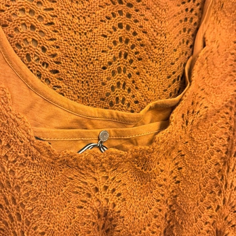 Knitted & Knotted Brown/Tan Dress S